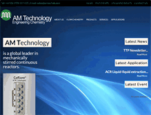 Tablet Screenshot of amtechuk.com